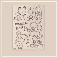 iPad 12.9/mini 1-6/iPad 10.2/iPad 2017/2018/iPad 10.2/pro 11/iPad air 1-5pro 10.5/iPad 10.9 Winnie the pooh iPad casing