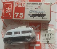 takara tomy 
Tomica 75 Nissan Caravan High Roof patrol car 巡邏車 合金