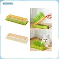 [mojotorw7] Seed Sprouter Tray Hydroponic Cat Grass Box Pet Cats Grass Growing Germination Cat Grass