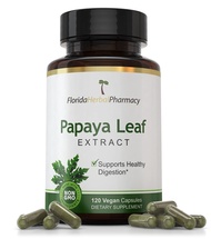 Papaya Leaf Extract Capsules 10:1 (120 Capsules)