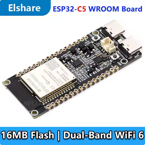 ESP32-C5 WIFI6 Development Board N16R4/N16R8/N32R8 ESP32-C5-WROOM-1