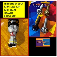 HENG Original Shock Bolt for YAMAHA MIO i 125 / MIO Gear / Gravis / Soul i 125 (1pc) CNC Titanium