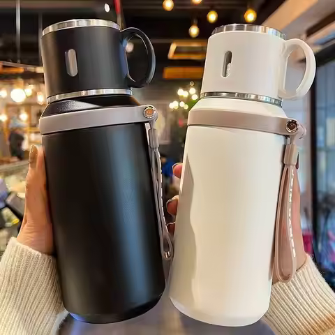 Thermal Water Bottle Vacuum Flasks Stainless Steel Thermos Bottle Keep Cold and Hot Water Bottle The