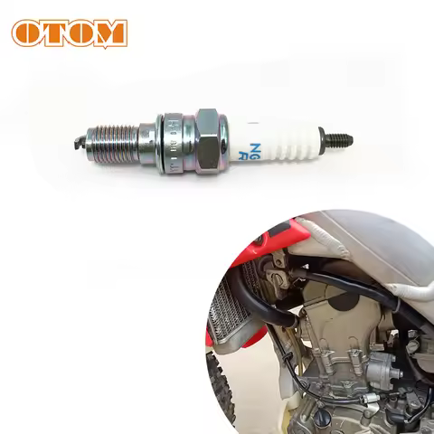OTOM Motorcycle Spark Plug NGK Carburetor Version Off-Road Motocross Ignition Sparking Plugs For HON