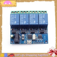 Jellyfish4 Channel USB Relay Module 4 Way USB Relay Module USB 5V Smart Switch
