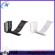 L-Z3 GPU Vertical Mounting Bracket Kit PCIe 4.0 X16 Riser Cable 200mm Graphics Card Steering Mountin