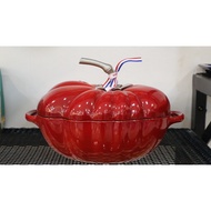 Staub tomato cast iron cocotte 25cm