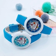 ICE Ex-Stock Doraemon Children's Watch Boy Cartoon Quartz Student Big Round Dial Free Box best gift 