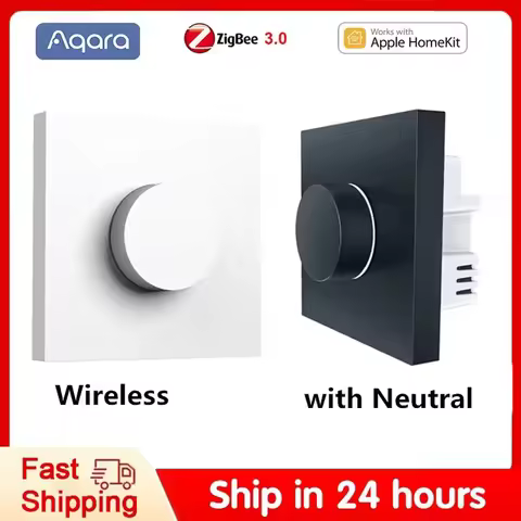 Aqara Smart Rotary Switch H1 Wireless Zigbee 3 Intelligent Adjustment Off Light Brightness Home Life