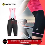 Monton Celana Sepeda BIB Pendek Wanita Lifestyle Colourwing Monton Lifestyle Womens Cycling Bib Shor