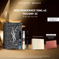 YSL เซ็ตของขวัญ น้ำหอมผู้ชาย 10MLx3 HOLIDAY 25 ประกอบด้วย Y EAU DE PARFUM 10ML LHOMME EAU DE TOILETT