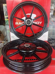 RCB ล้อแม็ก811 for MIO/Fino 115&125 cc  (ดิสหน้า 4รู) F1.85-14/ R 2.15-14