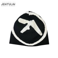 Y2K Women Knitted Beanie Aphex Twin Caps For Men Y2K Streetwear Winter Fashion Kpop Vintage Gothic W
