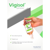 VIGISOL C Hand Sanitizer Spray 50ml Ready Stock *