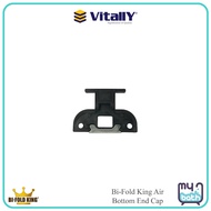Vitally Replacement Bi-Fold King Air Bottom End Cap | Pintu Bilik Air | Pintu Lipat | Pintu Tandas