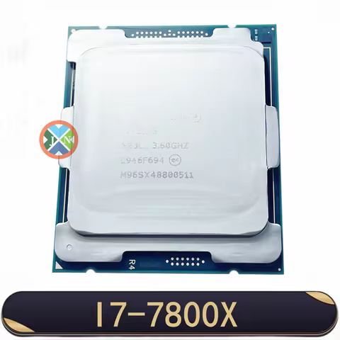Core I7-7800X CPU 14 nm 6-Cores 12-Threads 3.5GHz 8.25MB TDP 140W I7 7800X Processor LGA2066