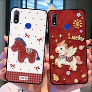 Case for Realme 3/ 3 Pro Lucky Horse Pattern, Lucky Horse 2026
