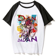 Dandadan t shirt teen women Trendy 2000s graphic 80s Comfortable shirt streetwear Breathable Vintage