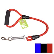 3PCS Pet Dog Round Lyon Leash with Spring Foam Handle - Dog Nylon Training Leash with Shock Spring