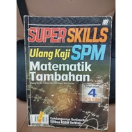 Preloved BUKU RUJUKAN MATEMATIK TAMBAHAN FORM 4 KSSM