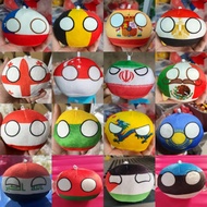 70 Styles 10cm Country Ball Plush Toys Polandball Pendant Country Balls Republic Poland Stuffed Doll
