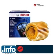 0986AF0009 Bosch oil filter for Toyota Alphard, Vellfire, Camry, Harrier, Estima, Lexus NX, RX, ES 0