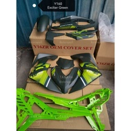YAMAHA Y16 Y155 vva vietnam Exciter green Cover set (Sticker Tanam)