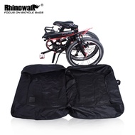 Rhinowalk 16 Inch Folding Bike Carrying Bag Waterproof Folding Bicycle Storage Bag Portable Storage Shoulder Bag Folding Bicycle Accessories For Brompton and 3Sixty