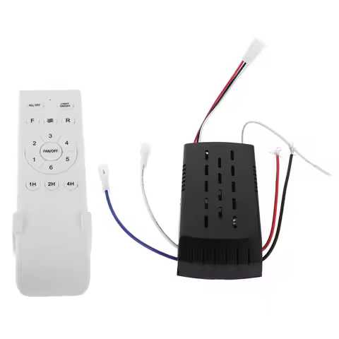 1Set Ceiling Fan Variable Speed Controller Dc Motor Wireless Remote Control Kit Universal Motor Fan 