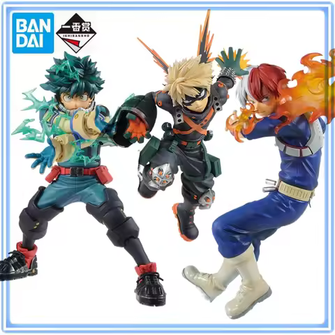 BANDAI My Hero Academia Ichiban Kuji Izuku Midoriya Todoroki Shoto Shigaraki Tomura Hawks HERO VS VI