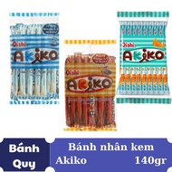 CB 3 GÓI BÁNH QUE NHÂN KEM AKIKO GÓI 140GR ( SỮA /MOKA/ PHÔ MAI ) -28409