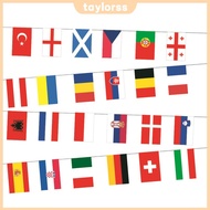 2024 Europe Countries Flag 7M 24 Countries Hanging String Flags 24 Country Teams Bunting Flags Bunti