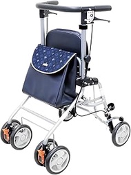 Aisle Link Walker with Seat Interlocking Brake, Aislewalk Light ~ Light ~ Charme Blue