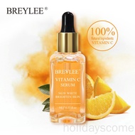BREYLEE Vitamin C Serum Face Whitening Essence Brighten Skin Facial Skin Care Fade Dark Spots Freckl