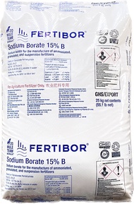 โบรอน - เฟอร์ติบอร์ 15% B เกล็ด USA (25 กก.)