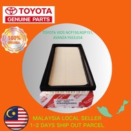 Toyota Vios Nsp150,Nsp151,Avanza F653,654 Original New Air Filter Parts No: 17801-YZZT2