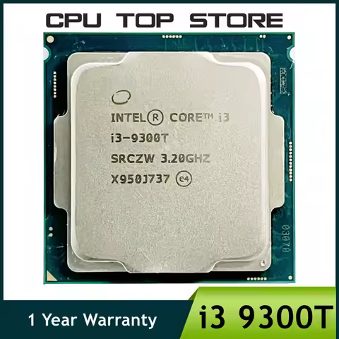 INTEL Core i3 9300T 3.2GHz Quad-Core Four-Thread CPU Processor 8M 35W LGA 1151 without Cooler