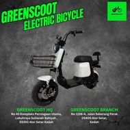GREENSCOOT basikal elektrik 2 tayar/bicycle electric
