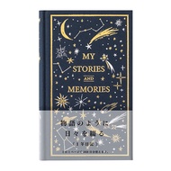 MIDORI Journal 1day 1page Star (D12880006) / ไดอารีราย 1 ปี แบบไม่ระบุปี จดบันทึก 1 หน้า 1 วัน ลายดว