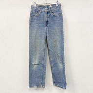 Levi's 550 กางเกงยีนส์ ซิปหน้า เฟดสวย สีอินดิโก้ ไซส์ W27 สินค้ามือสอง