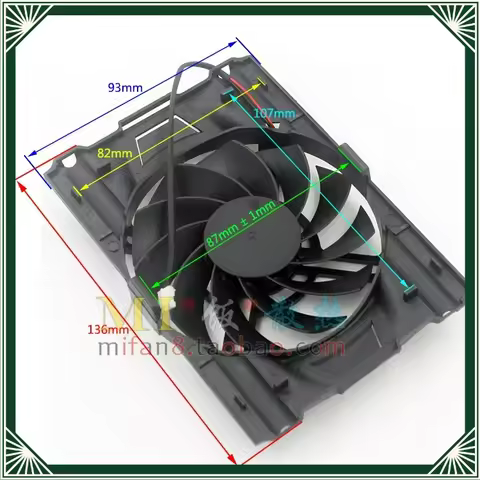 Graphics Card Cooling Fan For Inno3D GT620 GT630 GT730 Massive Dragon Supreme Warrior Version Video 