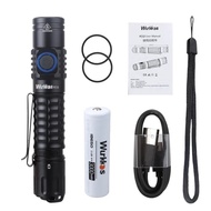 Wurkkos Fc12 Rechargeable Torches Tactical Flashlights Led 18650