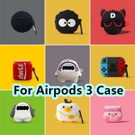 【imamura】 For Airpods 3 Case Cool Cartoon Pattern for Airpods 3 Casing Soft Earphone Case Cove