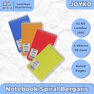 JOYKO Spiral Notebook A6 NB 666 Notebook/ Agenda Book/ Contains 60 Sheets