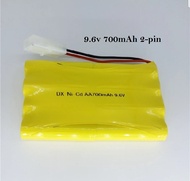 9.6v 700mAH 2pin battery rechargeable for RC Car