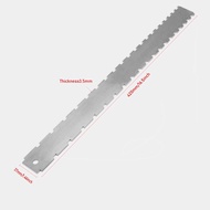 Fret Ruler Gitar /Stainless Fret Ruler/Fret Gitar /Stainless Neck Notched Guitar Fingerboard /Alat P