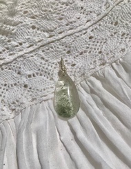 巴西翠綠幽靈水晶吊咀 原石 水晶 擺設 phantom quartz pendant
