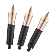 3 Keping Hongdian Fountain Pen Nib Simpul # 6 Nib (ef/f/m Nib) Untuk 1860 Max, 1837, 660, N23, N2 Da