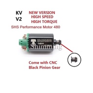 KV V2 Parts S.H.S 480 Short High Speed Power Torque Motors