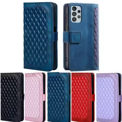 For Samsung Galaxy A13 Case Leather Magnetic Case for Samsung A13 A 13 SM-A135F A137F Cover GalaxiA1